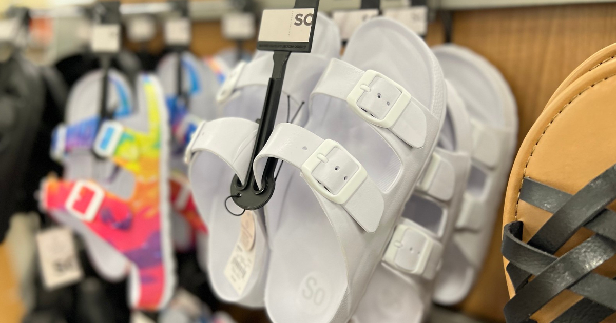 Kohl’s Women’s Sandals from $6.99 (Regularly $20)