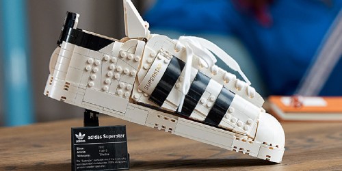 This LEGO Adidas Superstar Building Set Dropped to $75.90 Shipped on Amazon – Awesome Reviews!