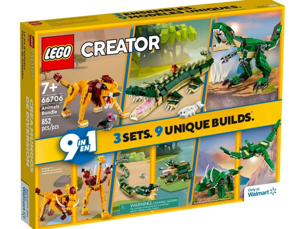 LEGO Creator 9-in-1 Animals Bundle Building Set