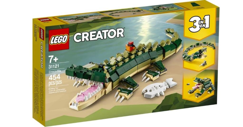 LEGO Creator 3-in-1 Crocodile Building Set