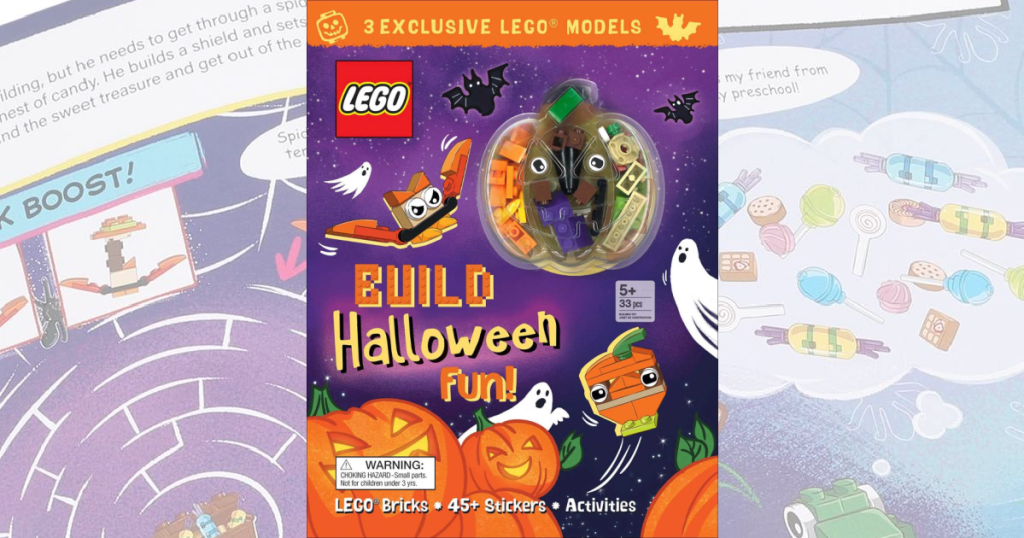 Lego Pumpkin Build Activity Book