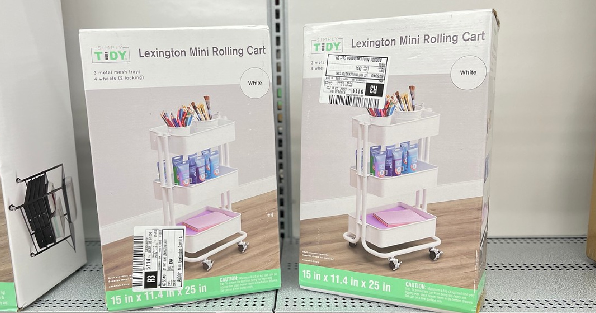 Michaels Rolling Storage Carts as Low as $19.99 | Easy Way to Stay Organized