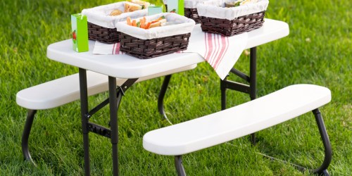 Lifetime Kids Folding Picnic Table Only $69 Shipped on Amazon – Perfect for Crafts, Games & More