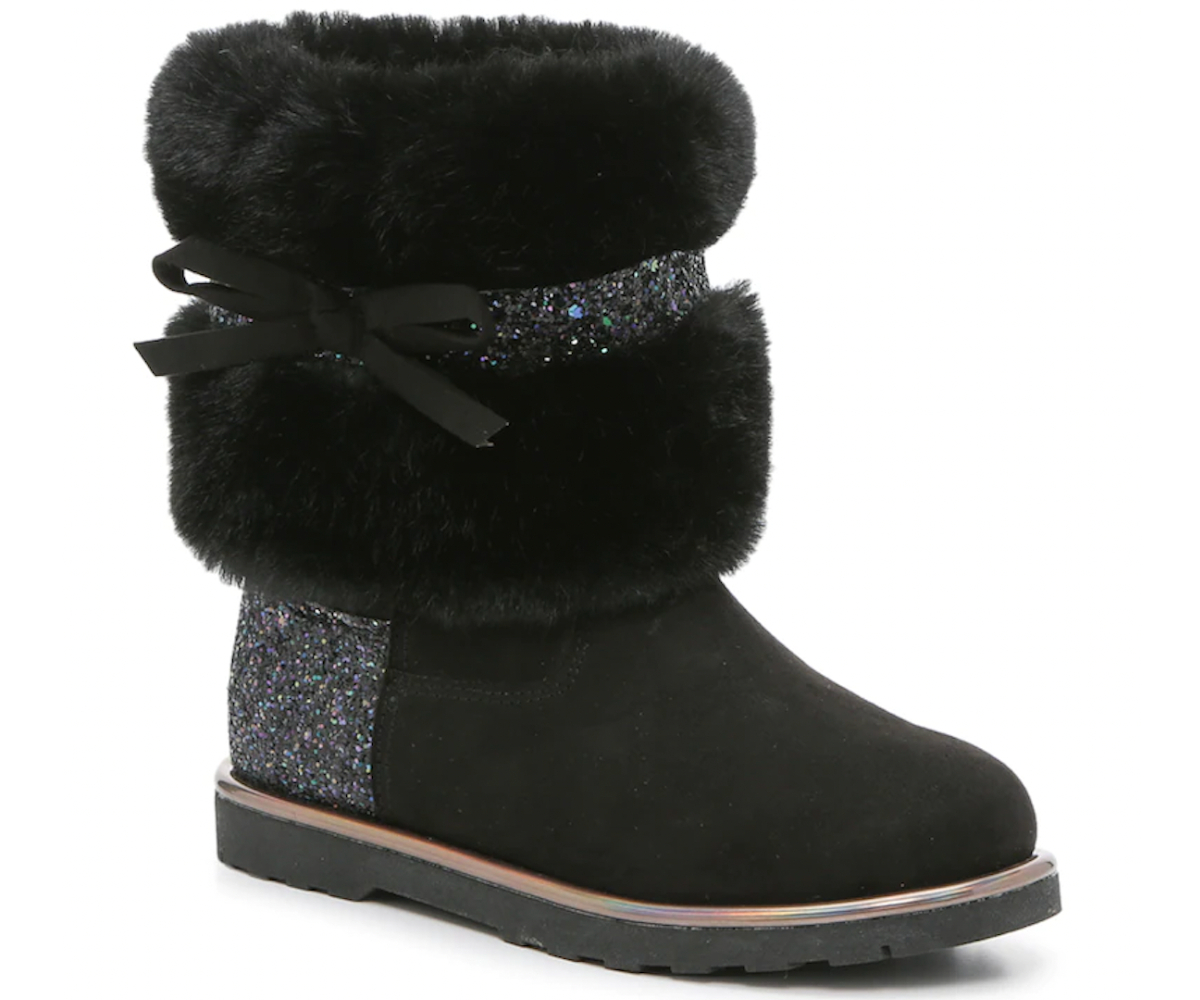 fur boots dsw