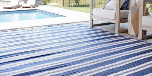 Lowe’s Outdoor Area Rugs from $13 (Stain & Fade Resistant)