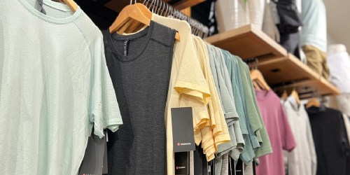 FREE Shipping on All lululemon Orders | Tanks, Shorts, & More from $19 Shipped (Great for Back to School)
