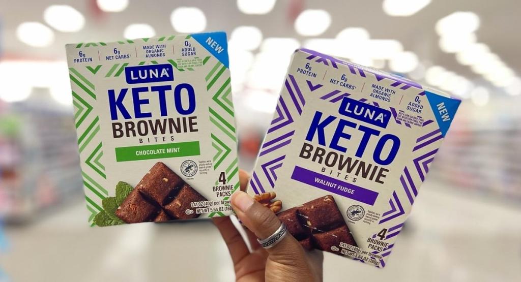 Luna Keto Brownie Bites