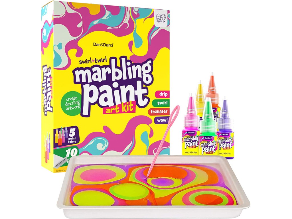 Marbling Paint Art Kit for Kids 