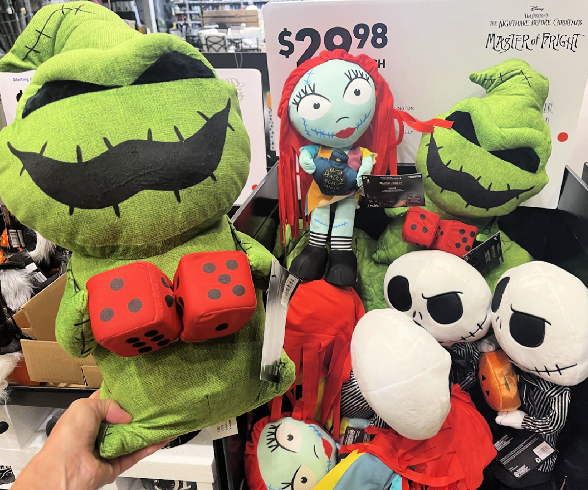 oogie boogie plush lowes