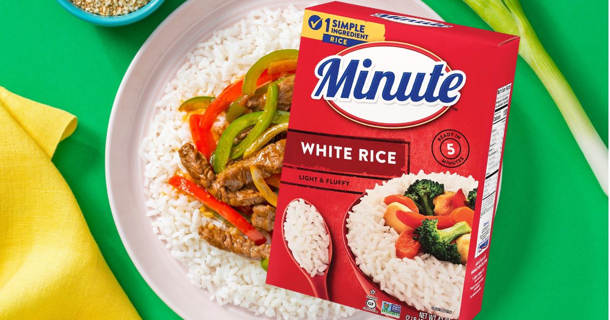 Minute Rice 42oz Box Only 2 Shipped On Amazon 9865