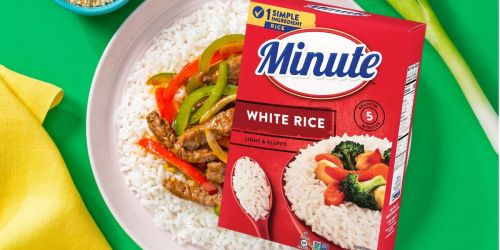 Minute Instant White Rice 72oz Box Just $6.78 Shipped on Amazon