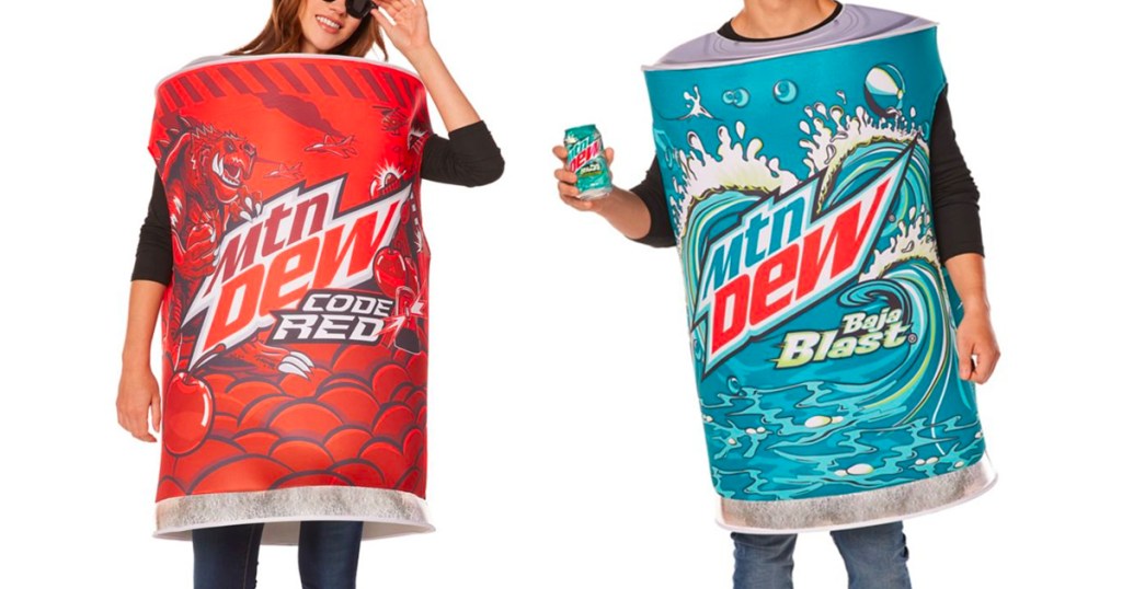 Mountain Dew can costumes