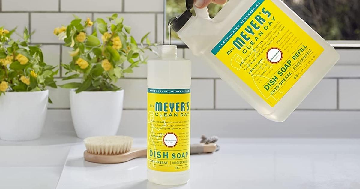 Mrs. Meyer's Dish Soap 16oz Bottles Only 2.93 Shipped on Amazon