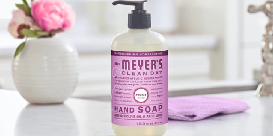 Mrs. Meyer’s Hand Soap 3-Pack Just $7.83 Shipped on Amazon (Reg. $16)
