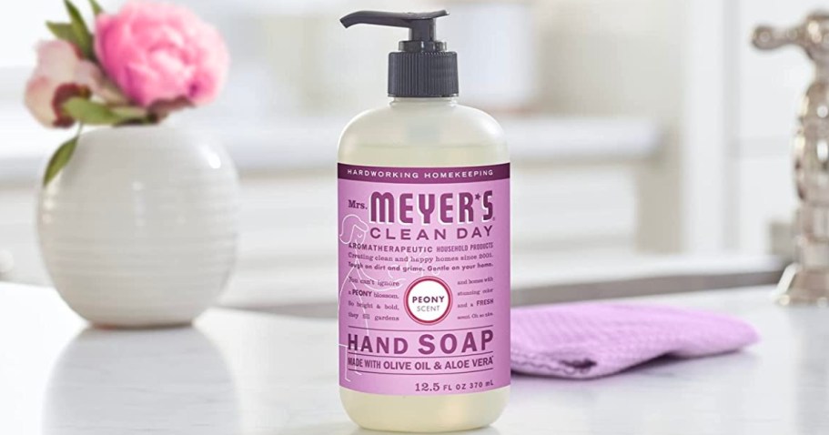 Mrs. Meyer’s Hand Soap 3-Pack Just $7.83 Shipped on Amazon (Reg. $16)