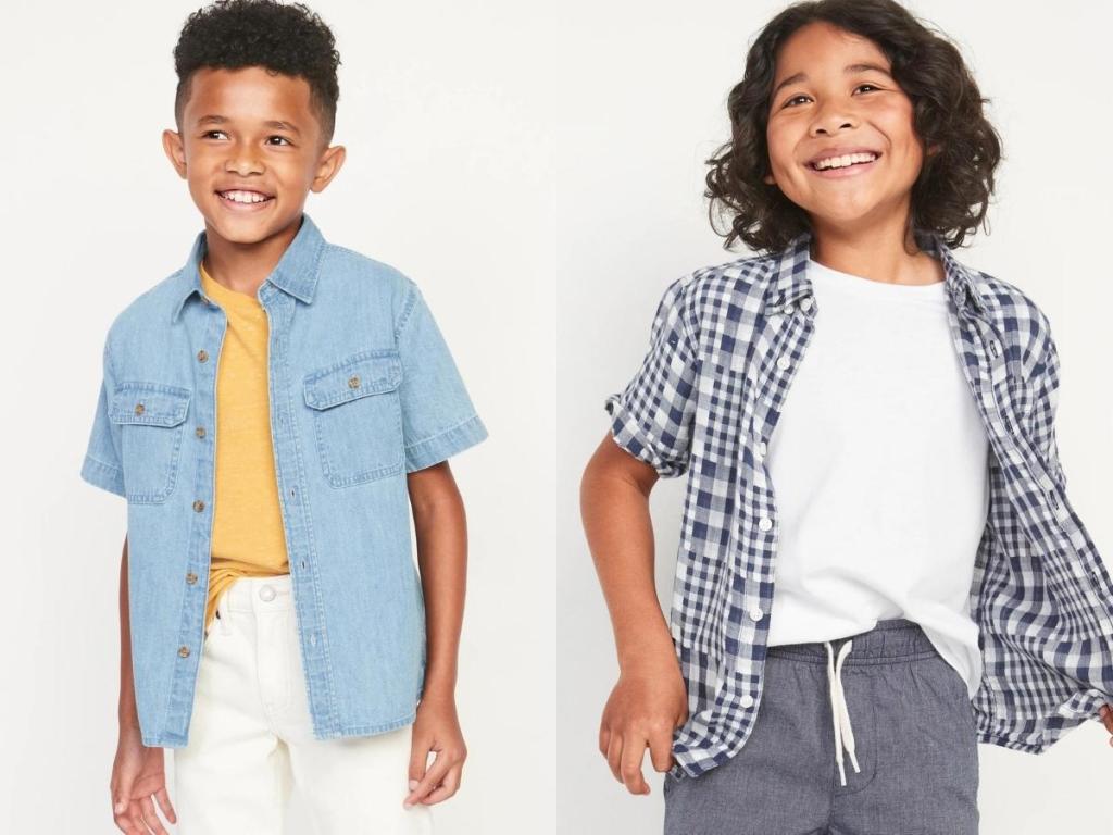 Old Navy Boys Button-Down Shirts