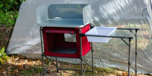Ozark Trail Camping Table w/ Sink & Drying Rack Only $49.97 Shipped on Walmart.com (Reg. $83)