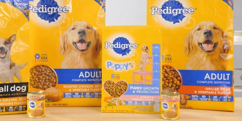Pedigree Puppy Food 3.5lb Bag Only $3 Shipped on Amazon (Great Donation Item!)