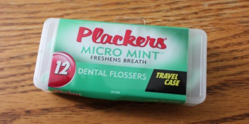 Plackers Dental Floss Picks Travel Case Only 75¢ Shipped on Amazon | Great Subscribe & Save Filler