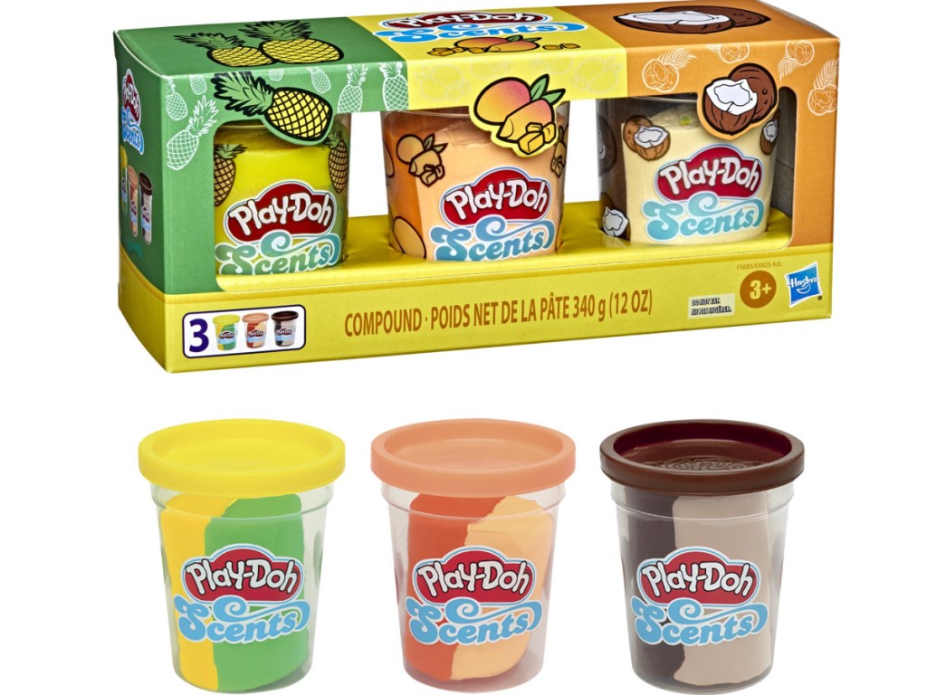 Play-Doh Scents 3-Pack Tropical Fruit Scented
