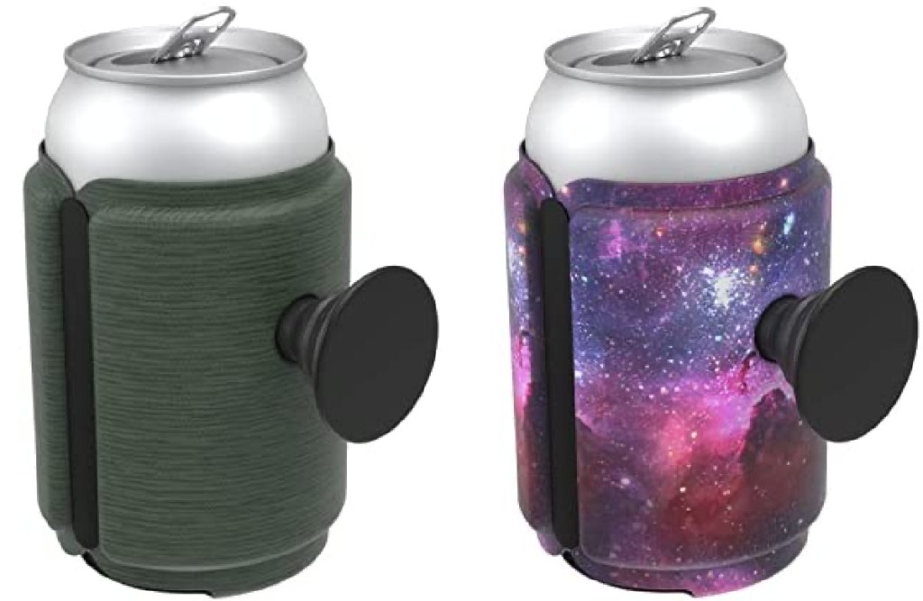 PopSockets PopThirst: Slim Can Koozie Drink Holder in Green