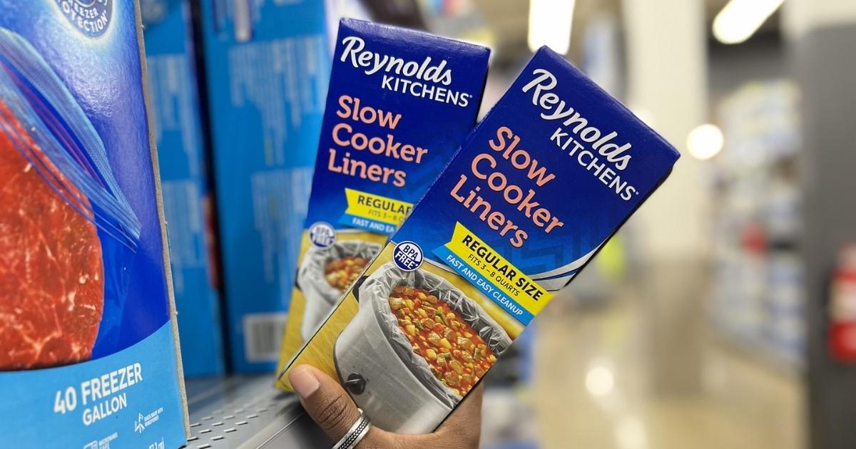 Reynolds Slow Cooker Liners 6-Count Box Only $2.79 Shipped on