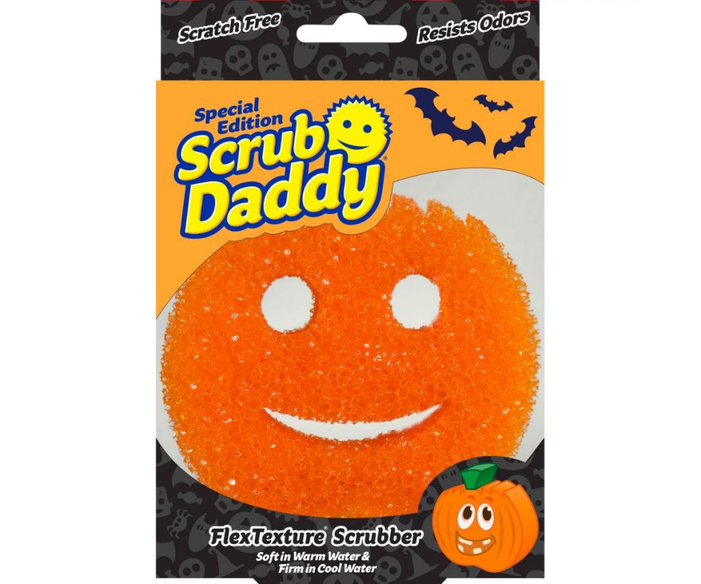 Scrub Daddy Halloween Sponge - Orange Pumpkin