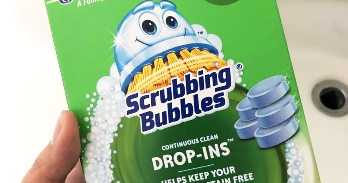 Scrubbing Bubbles DropIns Toilet Cleaner 6Count Only 5.82 Shipped on