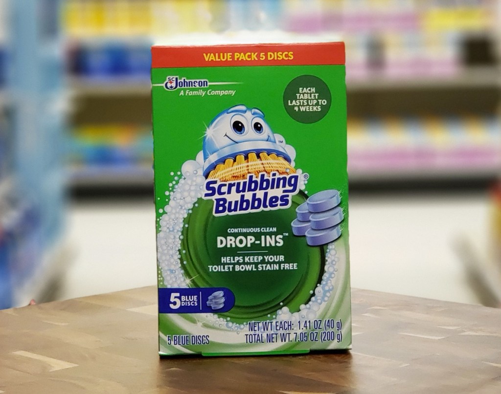 Scrubbing Bubbles DropIns Toilet Cleaner 5Count Only 4 Shipped on Amazon