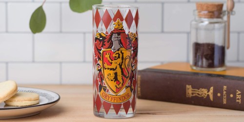 Harry Potter Tumbler Set Hogwarts House Crests 4-Pack Just $17.40 on Amazon (Regularly $36)