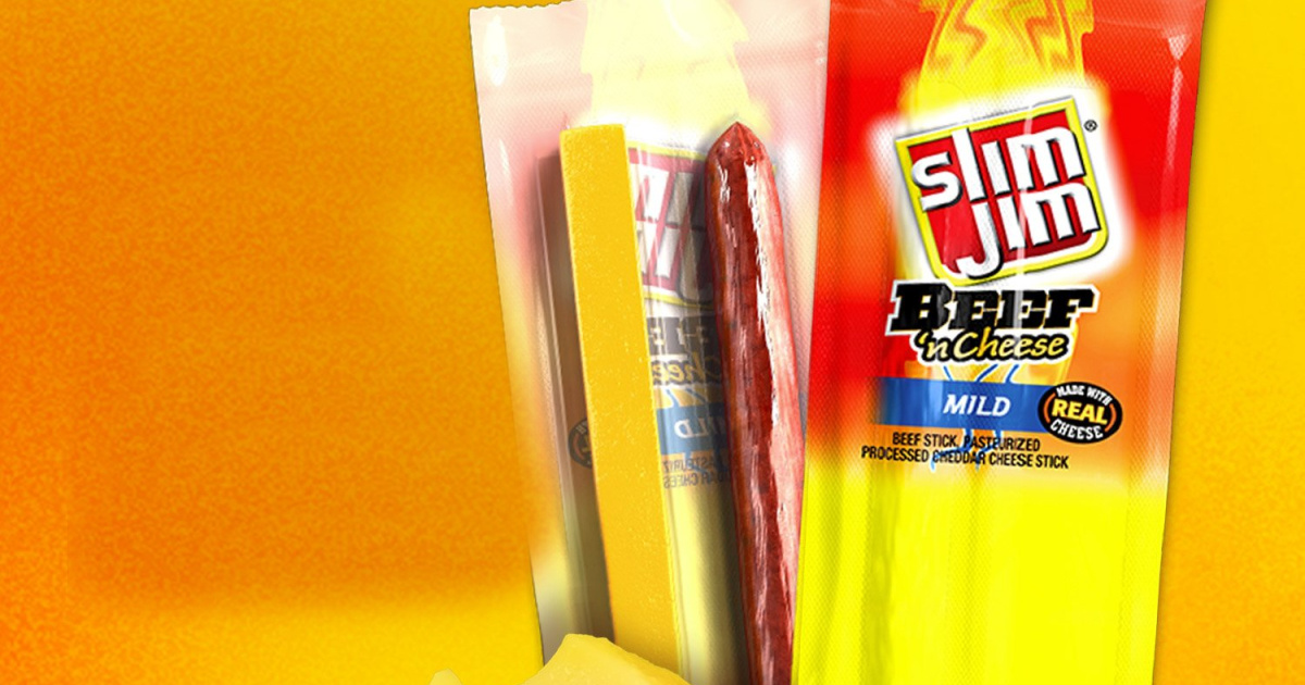 Slim Jim Beef Stick 10-Count Only $6.63 Shipped on