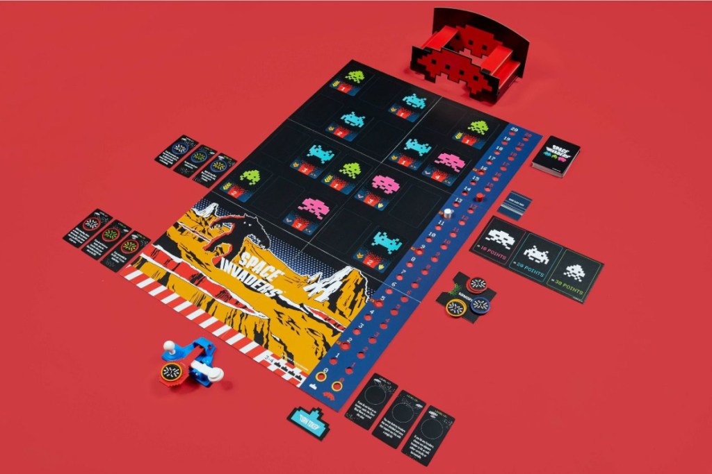 Space Invader Game laid out