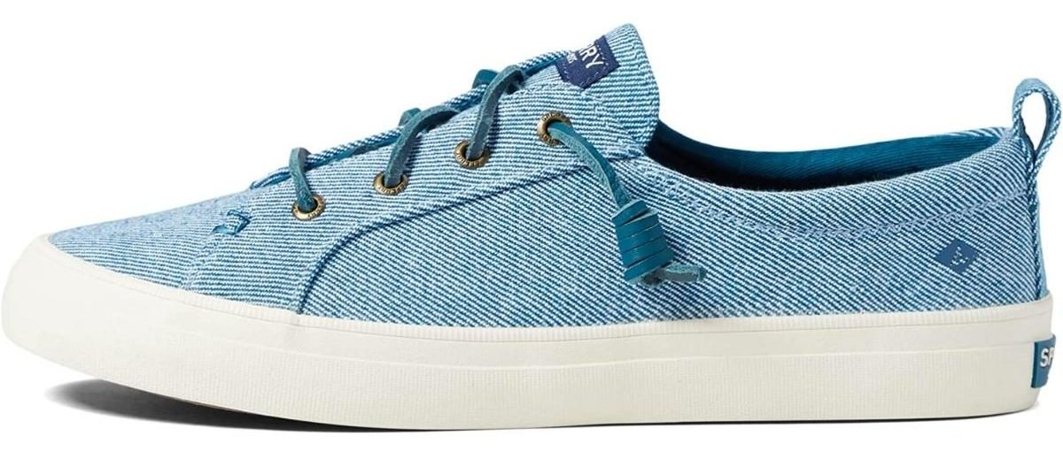 Sperry Crest Vibe Garment Wash Twill Sneakers