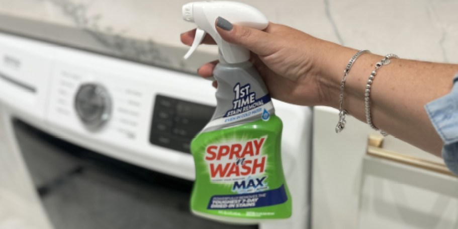 Spray ‘n Wash Max Laundry Stain Remover Spray Just $2.75 Shipped on Amazon