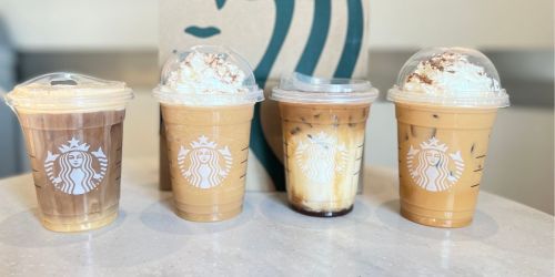 **Starbucks Fall Drinks Menu Available NOW + $2 Off $10 Purchase | Grab a Pumpkin Spice Latte, Owl Cake Pop & More!