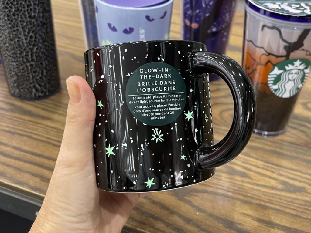 Starbucks 12oz Glow in the Dark Halloween Coffee Mug