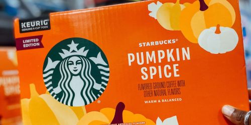 Starbucks Pumpkin Spice K-Cups 60-Count Only $20 on Amazon (Regularly $43)