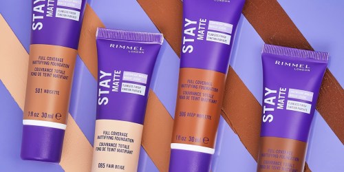 Rimmel Stay Matte Liquid Foundation from $2.28 Shipped on Amazon