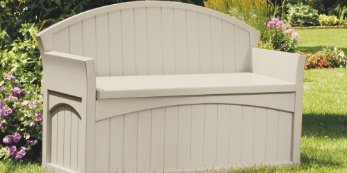 Suncast Outdoor Storage Bench Only $57 Shipped on Walmart.com (Regularly $139) – Will Sell Out!