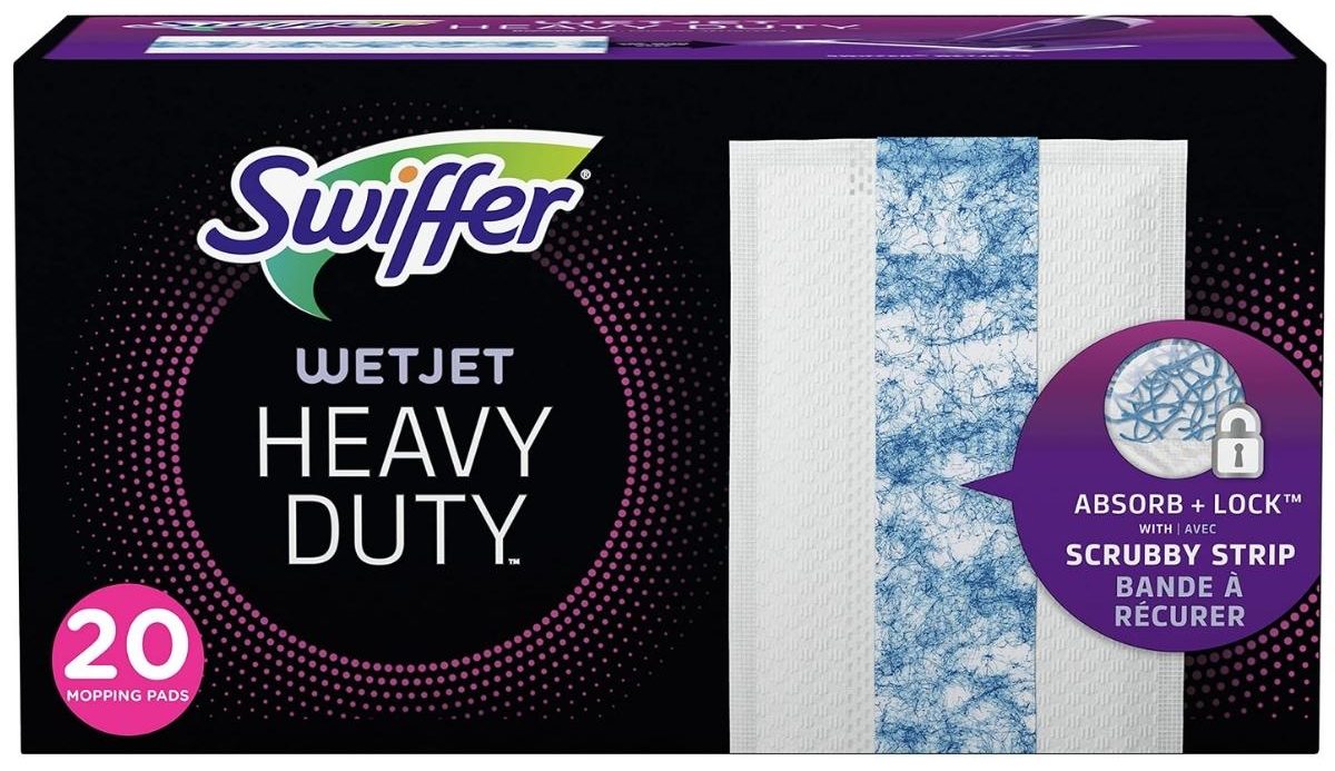Swiffer WetJet Heavy Duty Mopping Pad Refill 20-Count