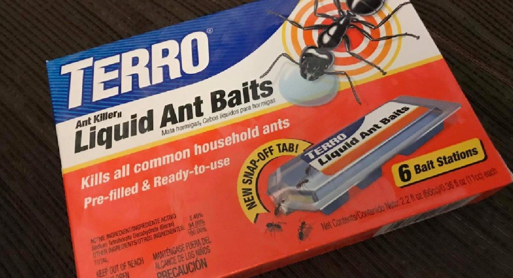 TERRO T300 Liquid Ant Baits, 6 Bait Stations