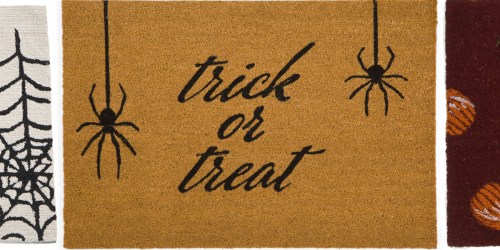 Halloween Doormats from $19.99 Shipped on TJMaxx.com (Spiders, Bats, Pumpkin Spice, & More!)