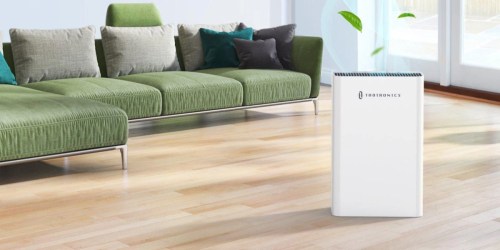 Large Air Purifier w/ HEPA Filter Just $45 Shipped | Removes Over 99% Of Airborne Particles