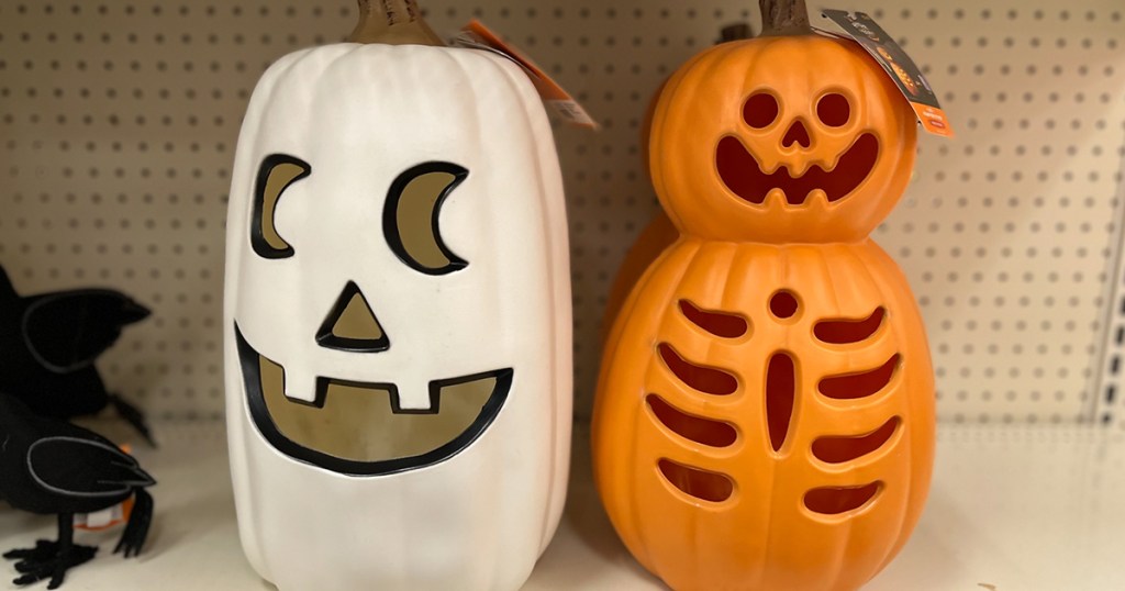 Target halloween decor pumpkin