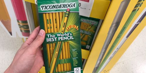 FREE Ticonderoga Pencils After Fetch Rewards at Walmart | Last Day to Save
