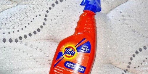 Tide Antibacterial Fabric Spray 2-Pack Just $10 Shipped on Amazon