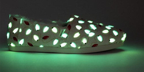 TOMS Alpargata Tree Light Shoes Just $19.99 on Sierra.com (Regularly $40) | They Glow-in-the-Dark