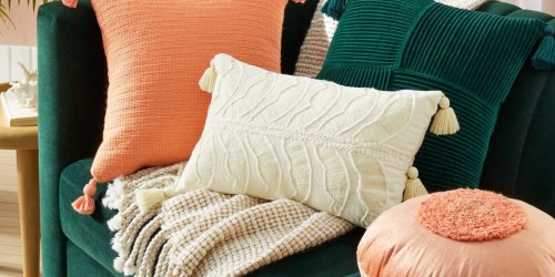 Target Throw Pillows from $10 (Regularly $20)