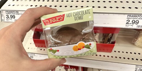 Frankford Turkey Hot Chocolate Bomb Only $3.99 at Target (Fun Addition to Your Thanksgiving Celebration!)