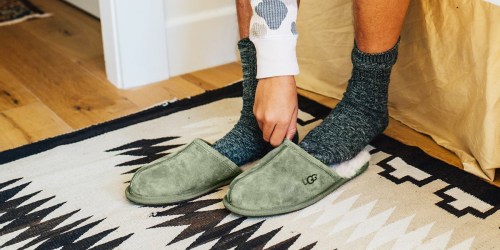 HURRY! UGG Men’s Slippers Only $40.88 Shipped (Regularly $90) | May Sell Out!